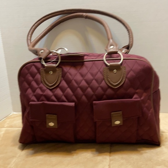 Bon-Ton exclusive wine colored hand Bag - Picture 2 of 9